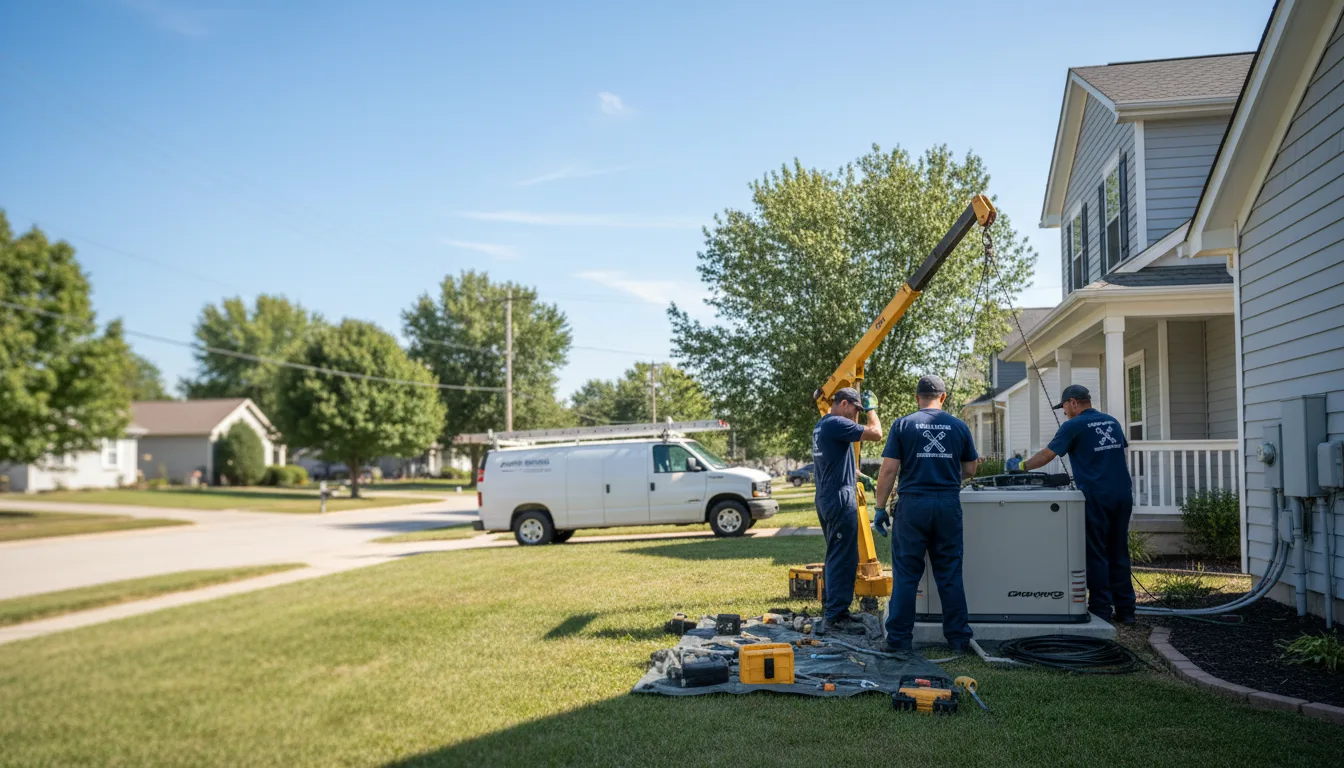 Generator Installation in Magazine, AR near me